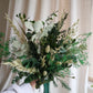 Emerald | Green Eucalyptus Dried Flower Wedding Bouquet