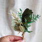 Emerald | Green Eucalyptus Dried Flower Wedding Bouquet