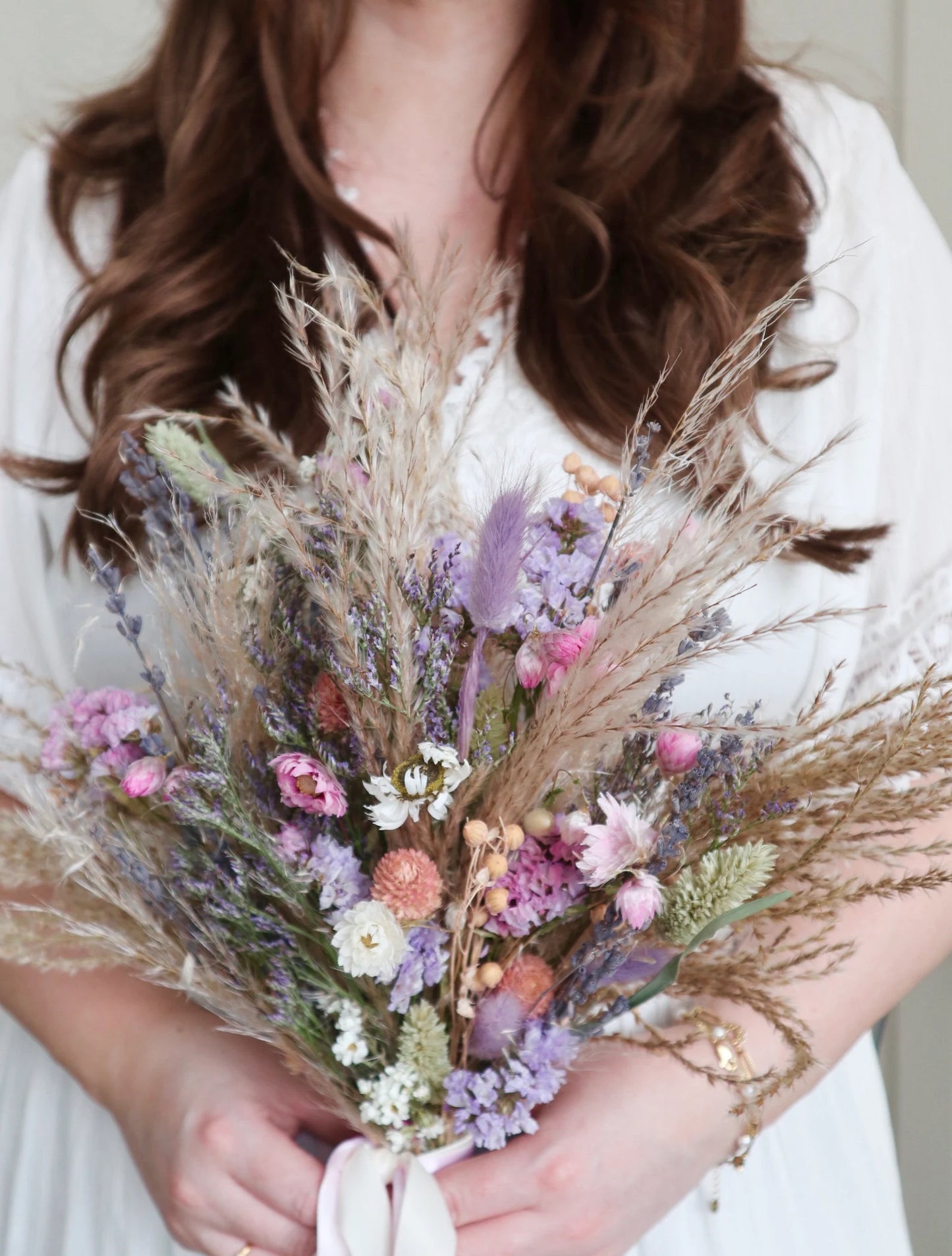 Etta | Colourful Dried WildFlower Wedding Bouquet