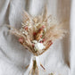 Grace | Pink & Neutral Dried Flower Wedding Bouquet