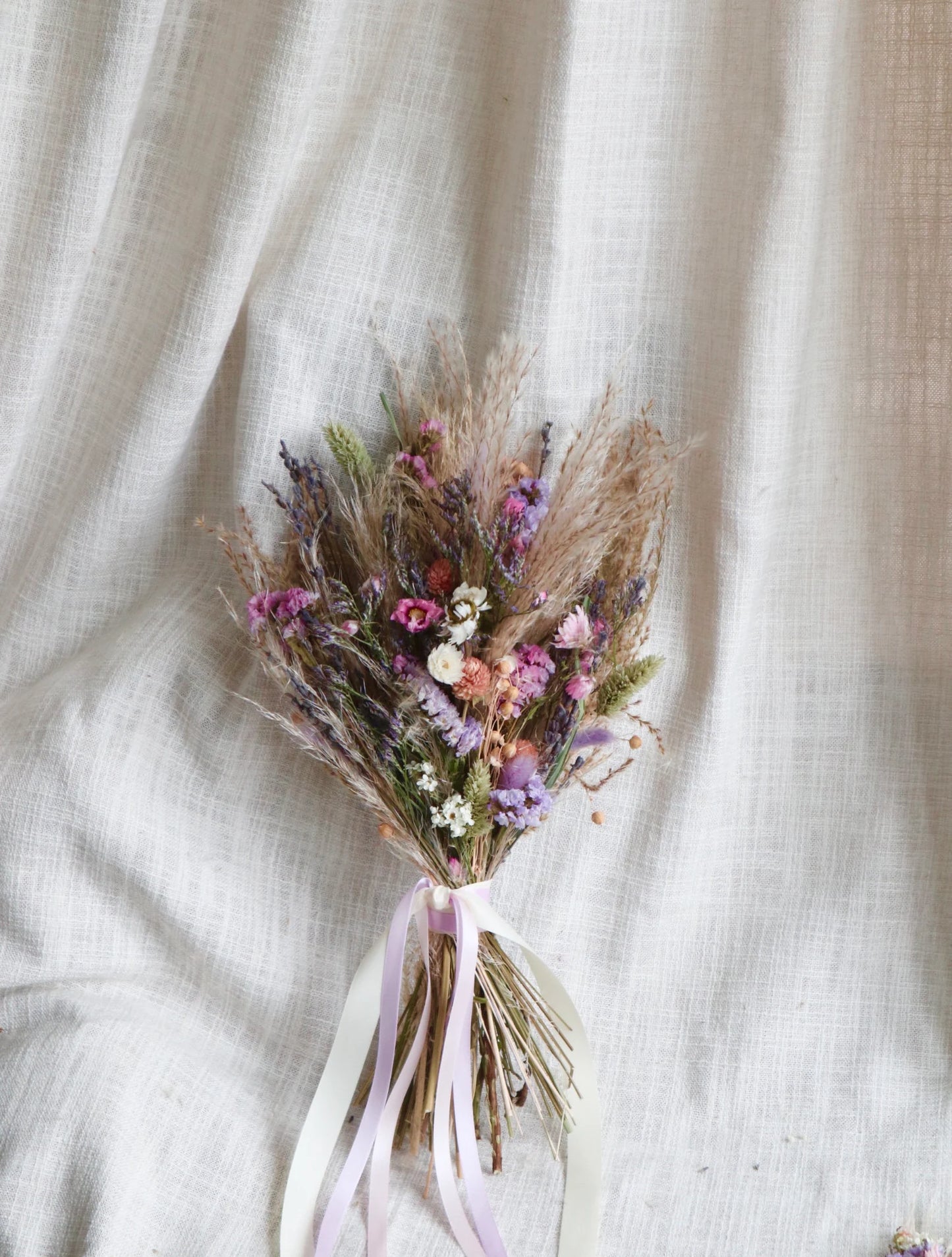 Etta | Colourful Dried WildFlower Wedding Bouquet