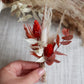 August | Preserved Rose & Burnt Orange Dried Flower Wedding Bouquet