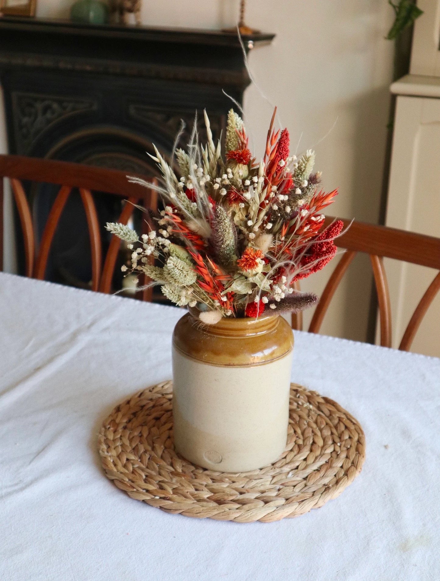 Sienna | Autumn Wedding Dried Flower Bouquet