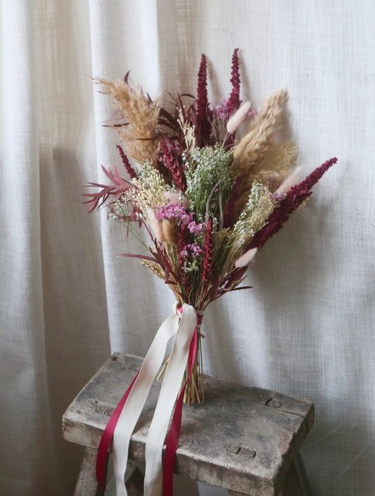 Garnet | Autumn Dried Flower Bouquet