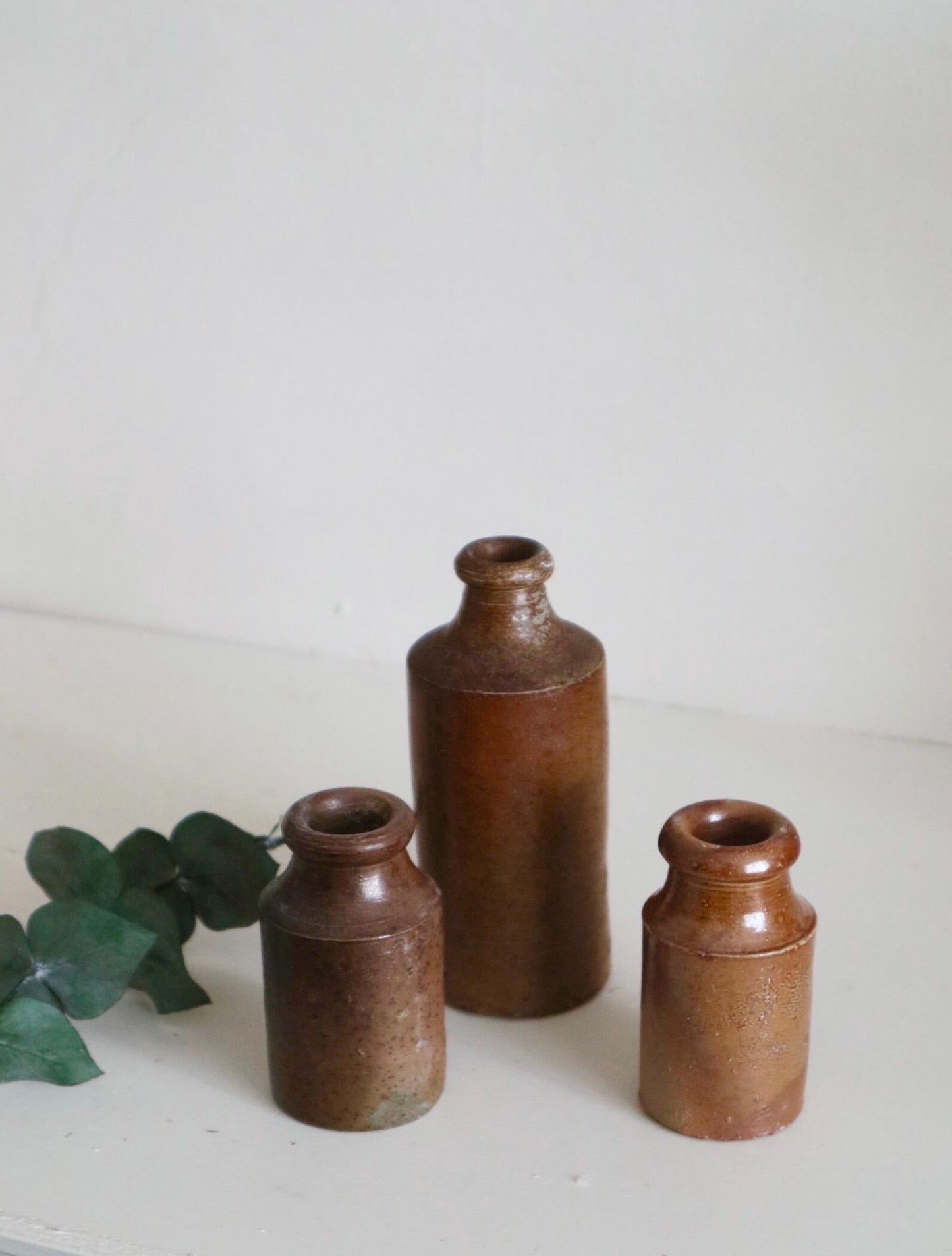 Vintage Stoneware Bottles