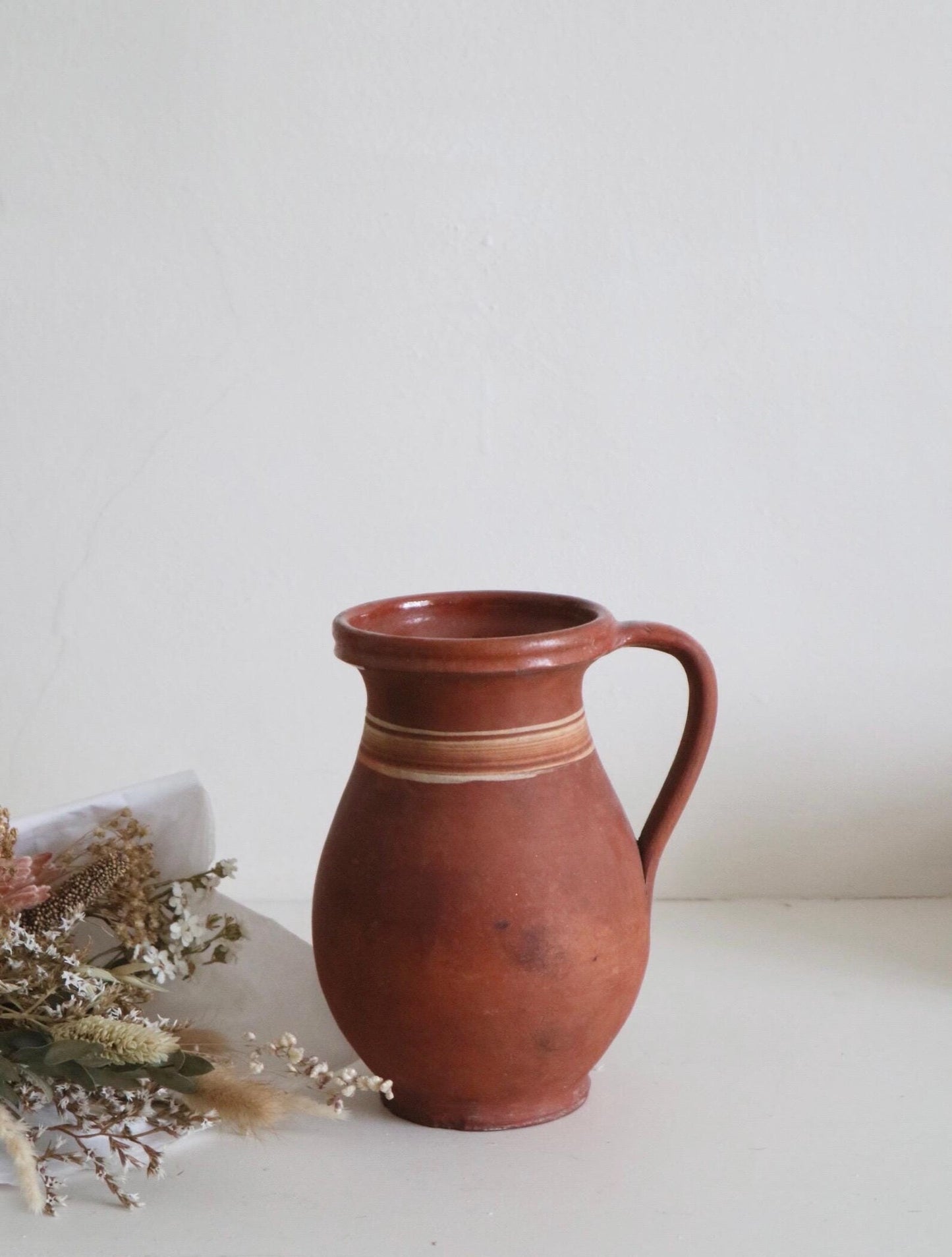 Vintage Terracotta Mini Vase