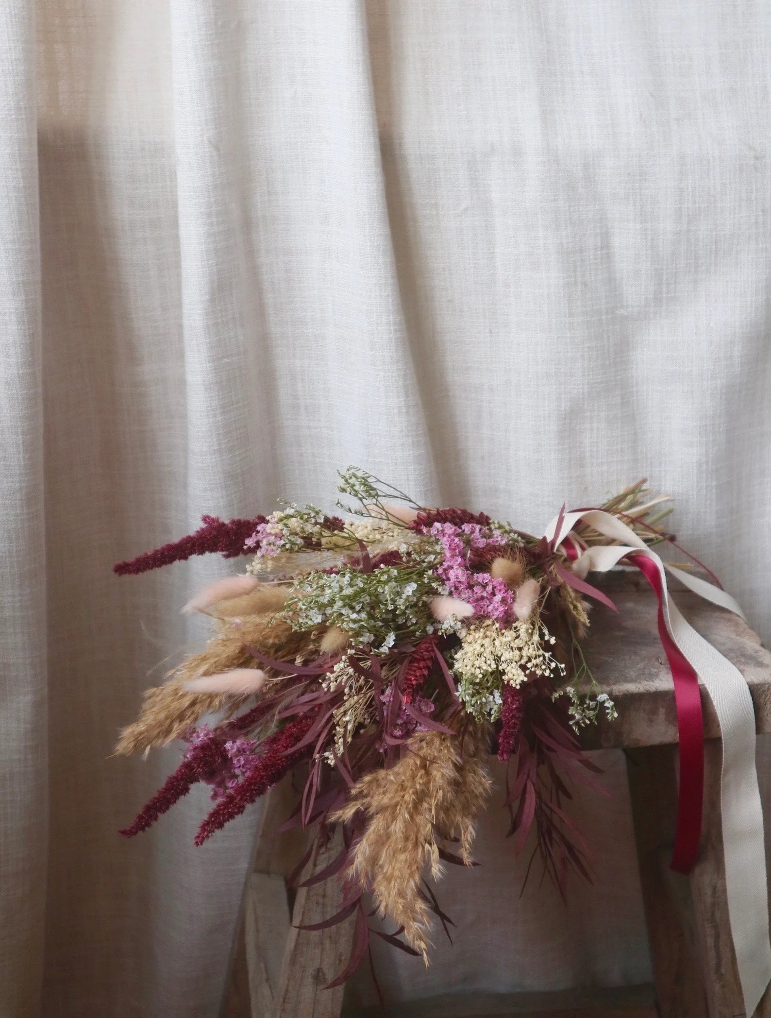 Garnet | Autumn Dried Flower Bouquet