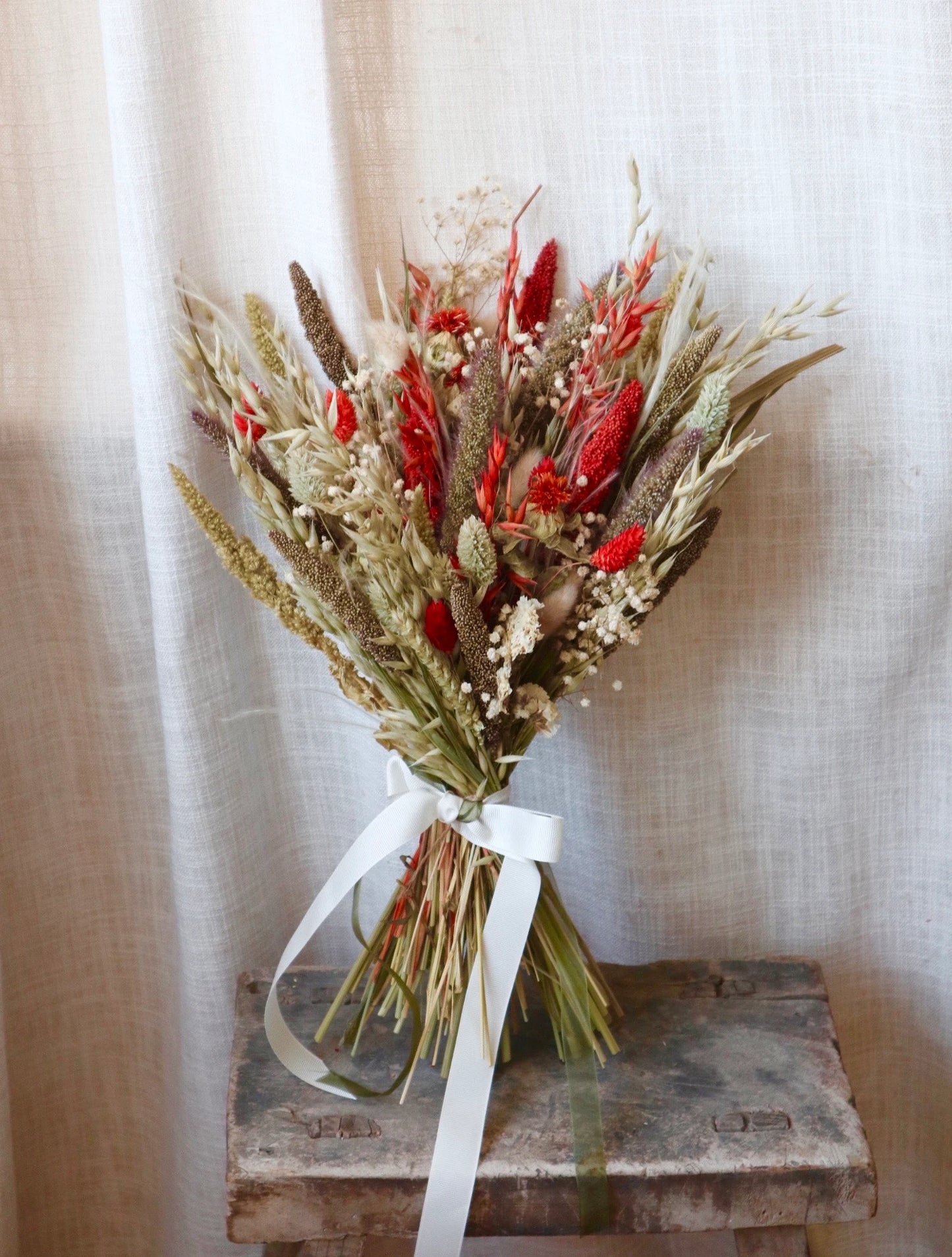 Sienna | Autumn Wedding Dried Flower Bouquet