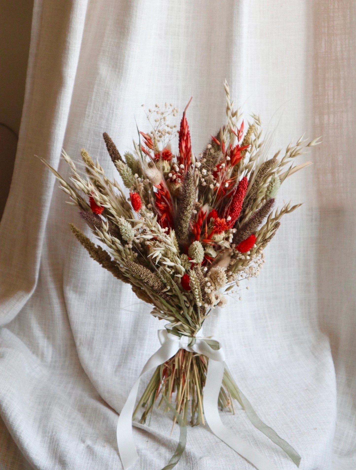 Sienna | Autumn Wedding Dried Flower Bouquet