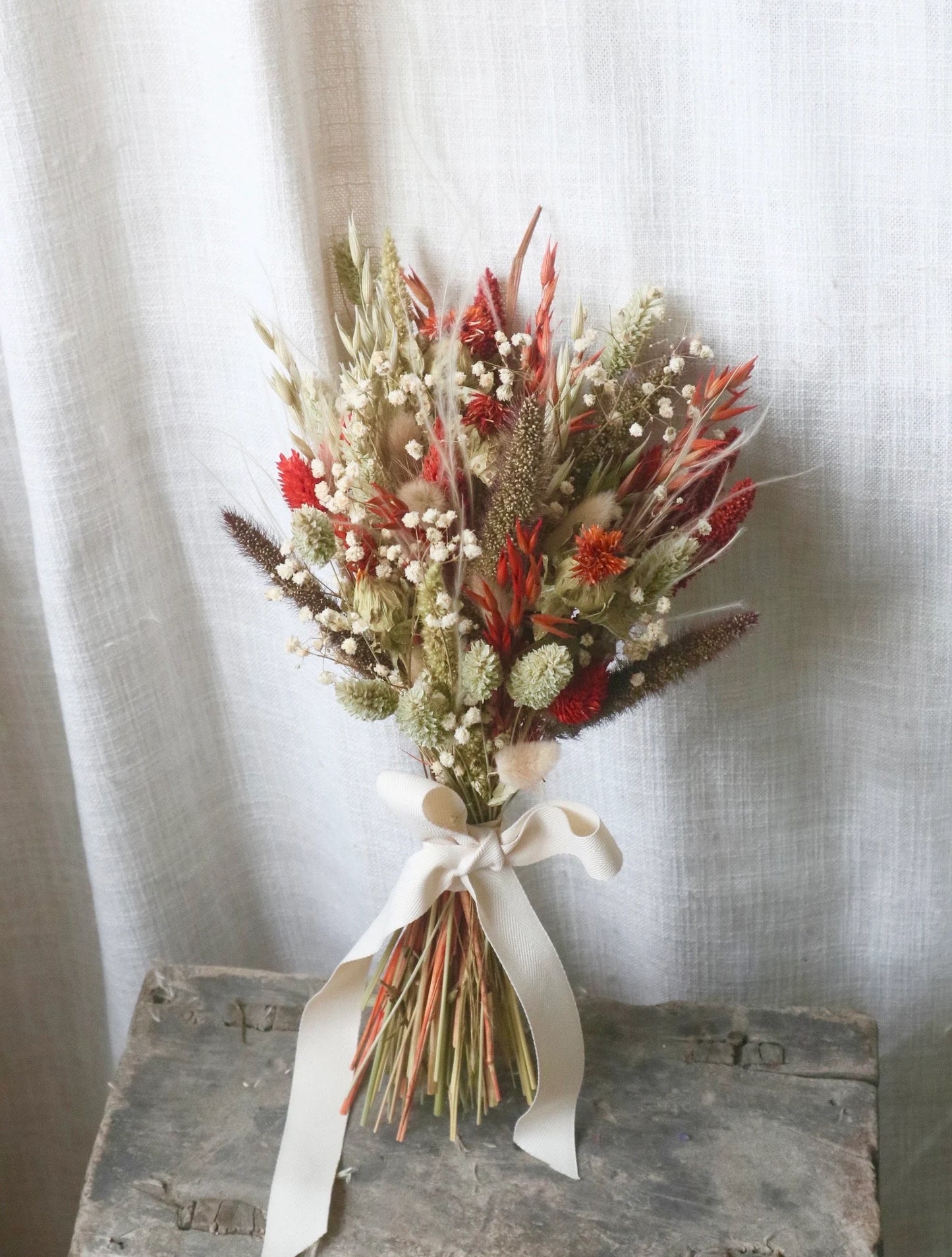 Sienna | Autumn Wedding Dried Flower Bouquet