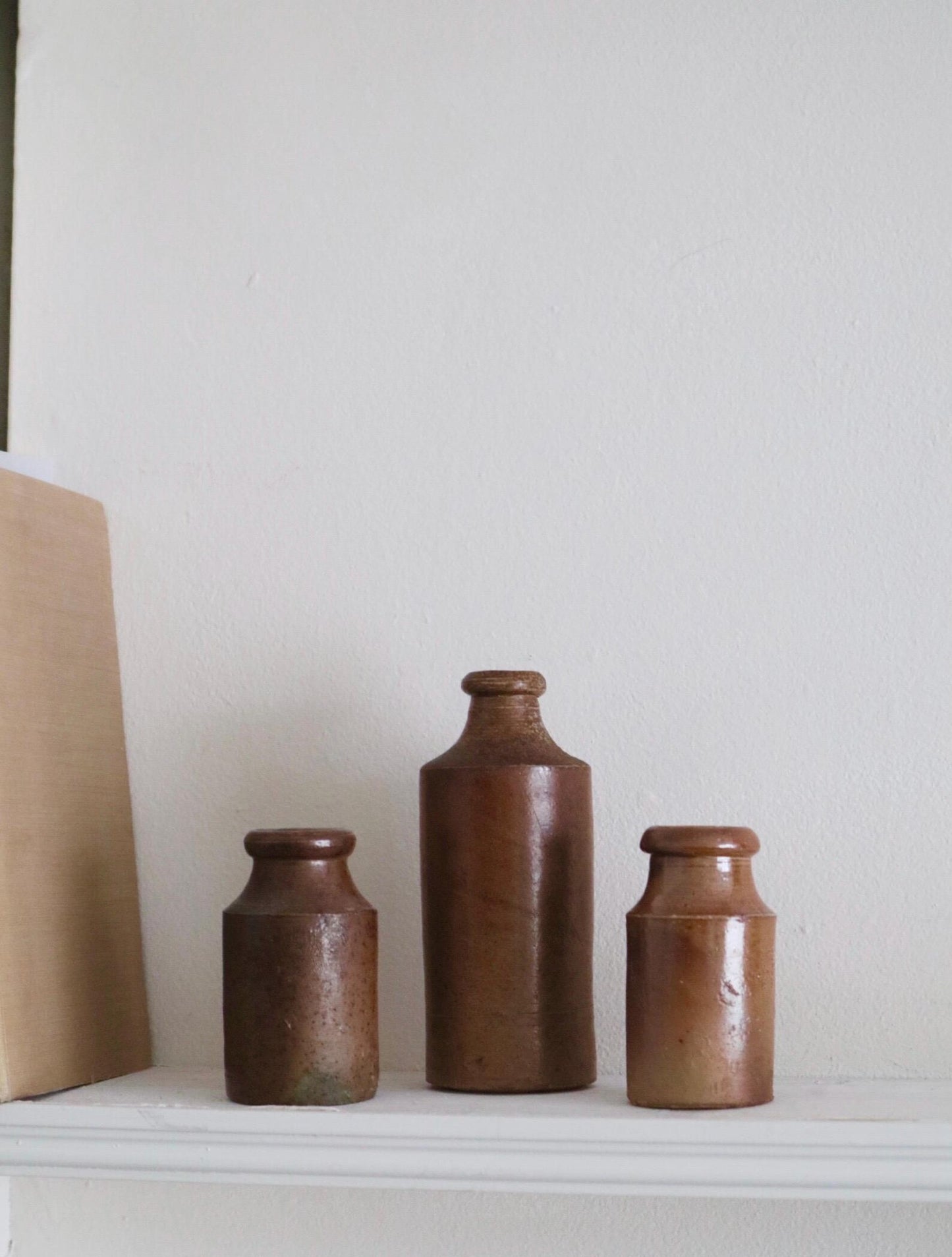 Vintage Stoneware Bottles