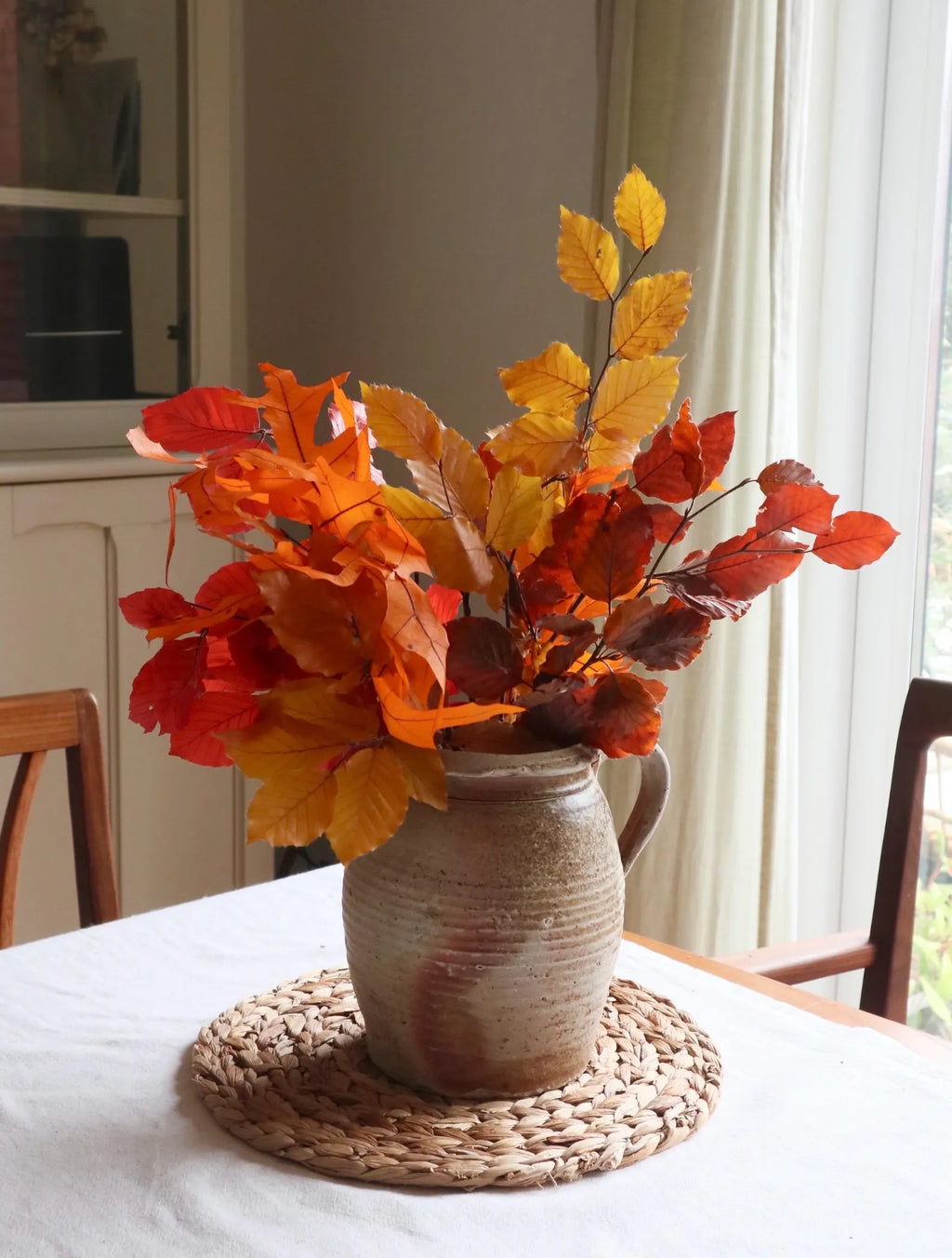 Alani | Dried Beech, Eucalyptus & Oak Leaf Bouquet
