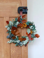 Dried Eucalyptus & Beech Leaf Indoor Wreath