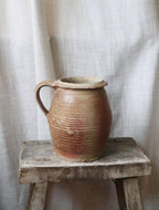 French Antique Terracotta Confit Pot
