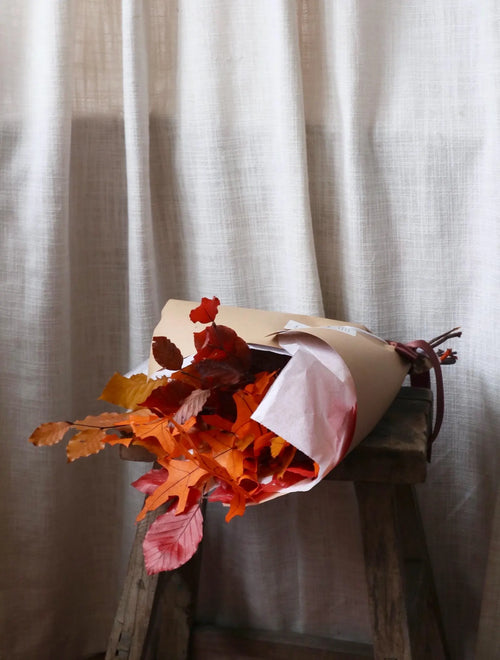 Alani | Dried Beech, Eucalyptus & Oak Leaf Bouquet