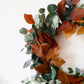 Dried Eucalyptus & Beech Leaf Indoor Wreath