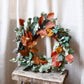 Dried Eucalyptus & Beech Leaf Indoor Wreath