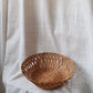 Antique Wicker Decorative Bowl