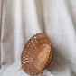 Antique Wicker Decorative Bowl