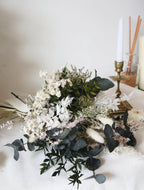 Holly Dried Flower Arrangement