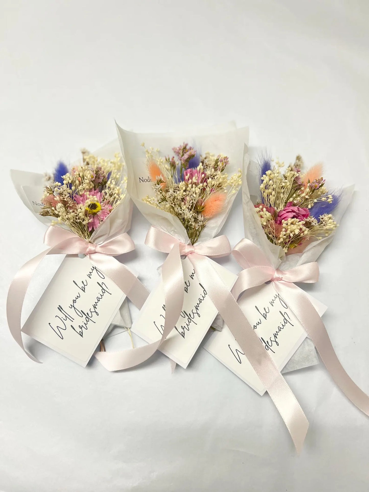 Mini Spring Bridesmaid Proposal Bouquet