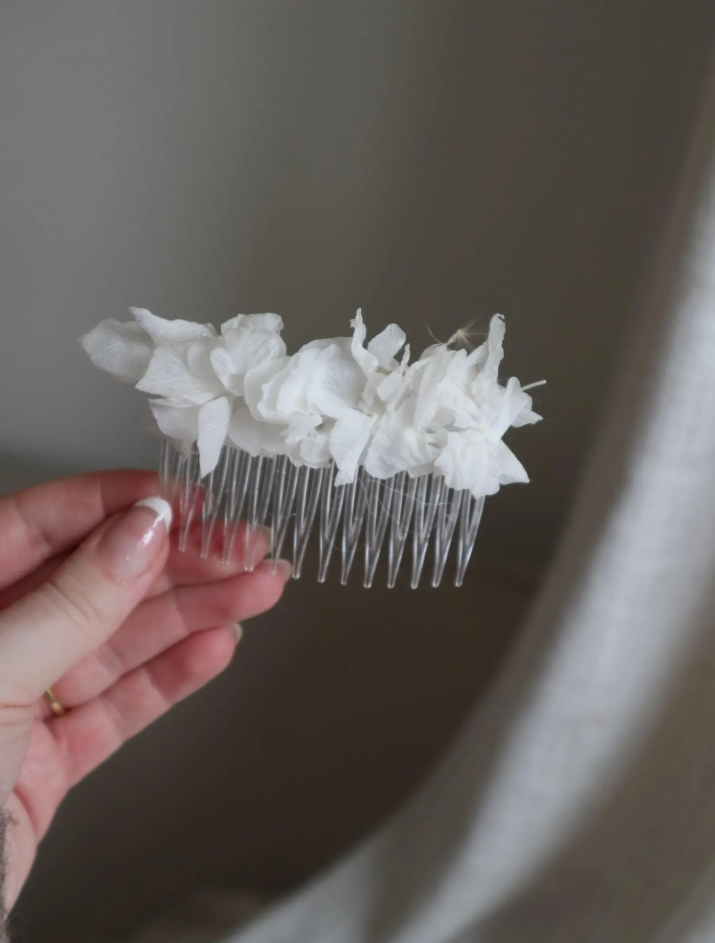 Hydrangea Hair Slide