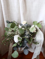Lumi | White & Green Bridal Bouquet