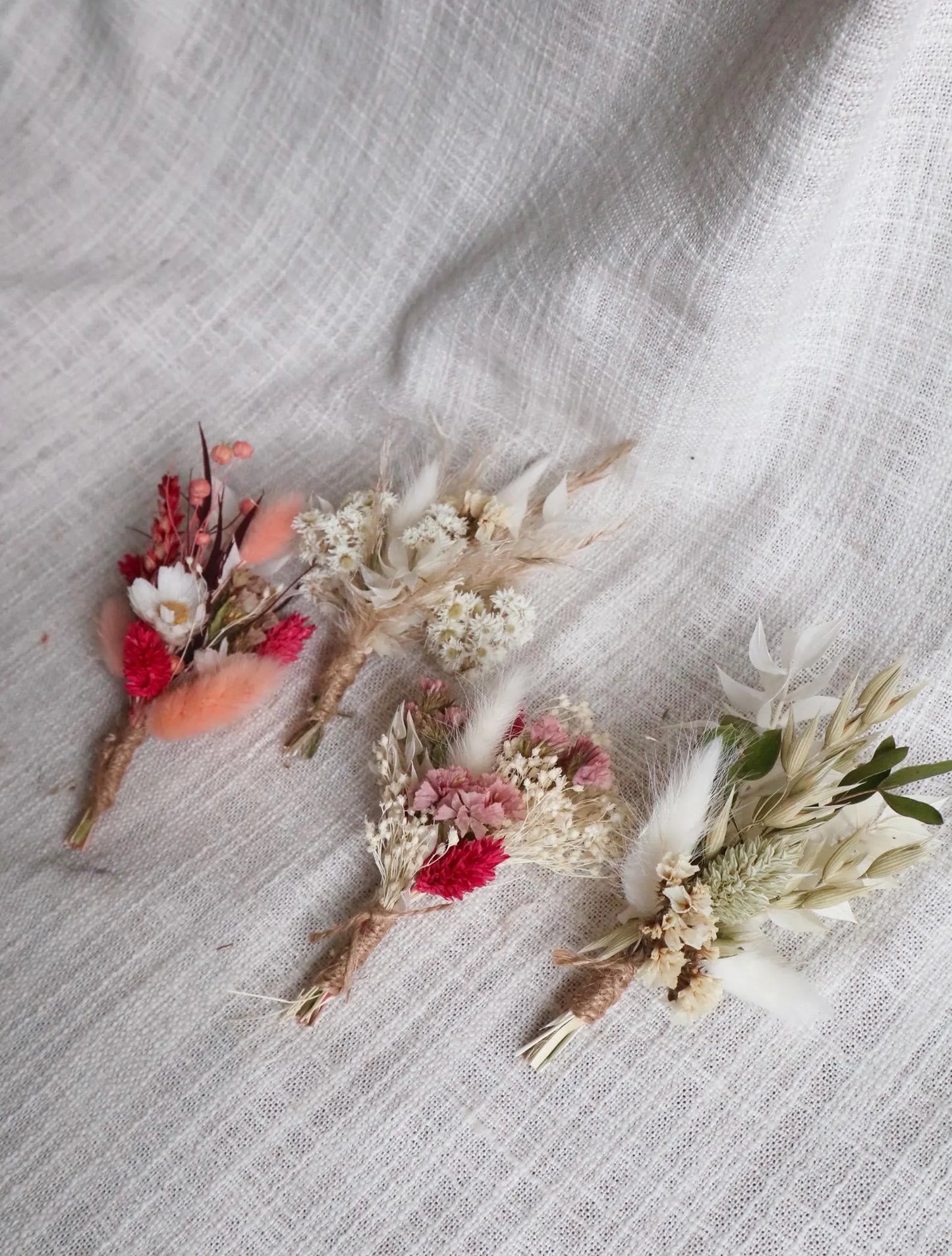 Dried Flower Buttonholes