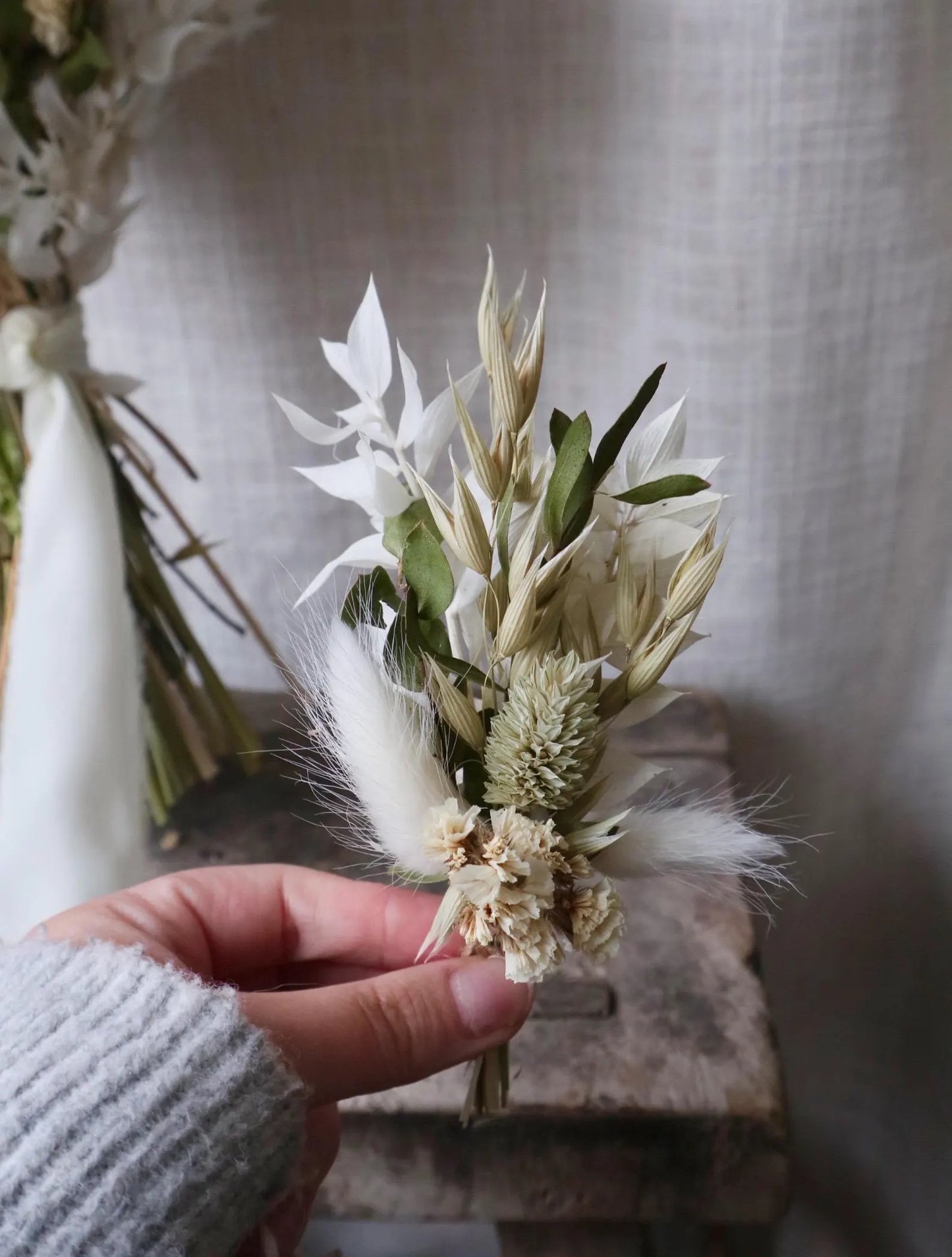 Dried Flower Buttonholes