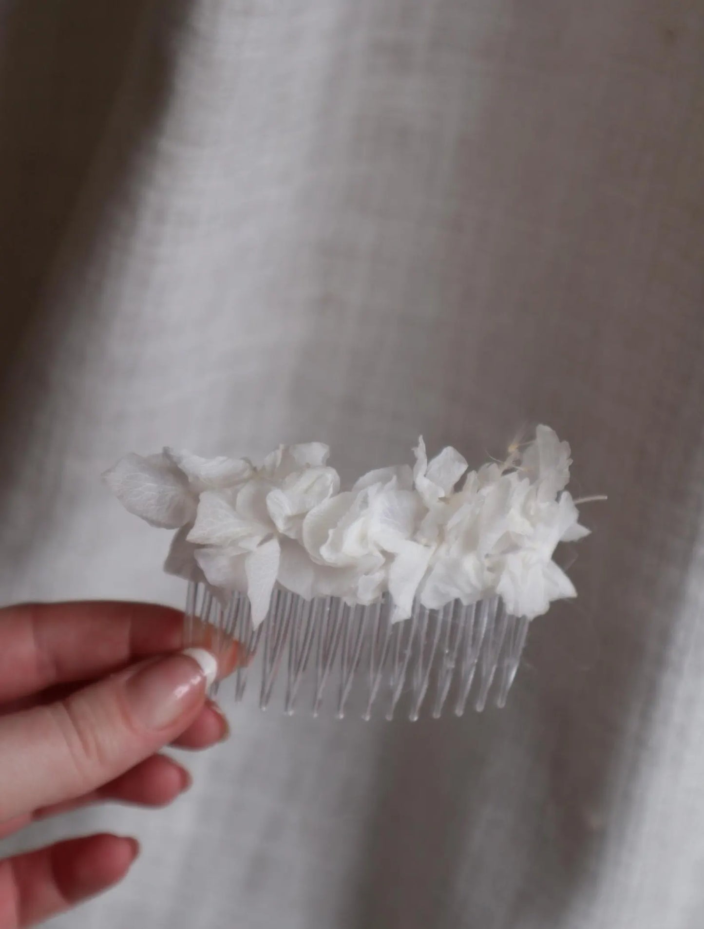 Hydrangea Hair Slide