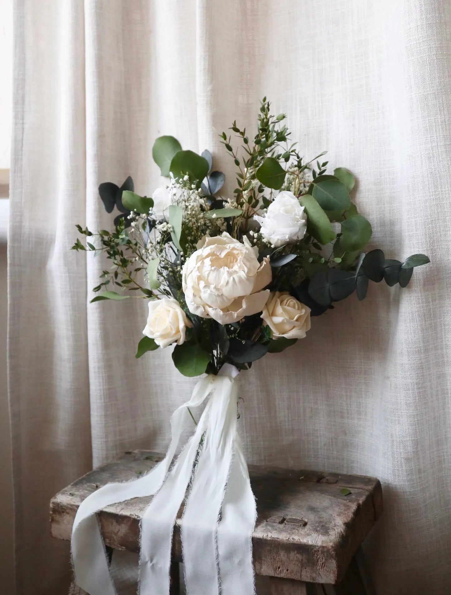 Siona | Luxury White Bridal Bouquet