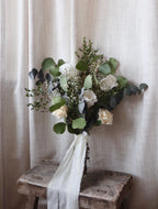 Lumi | White & Green Bridal Bouquet