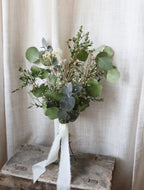 Alba | White & Green Bridal Bouquet