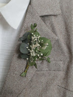 Lumi | White & Green Bridal Bouquet