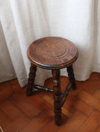 Rustic Bobbin Stool