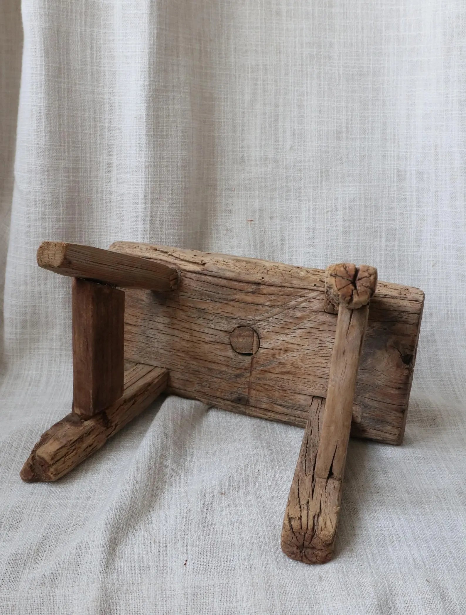 Rustic Antique Milking stool