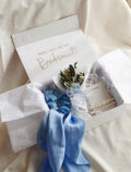 Blue Personalised Proposal Gift Box