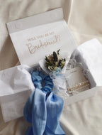 Blue Personalised Proposal Gift Box