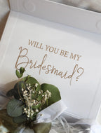 Sage Green Personalised Proposal Gift Box