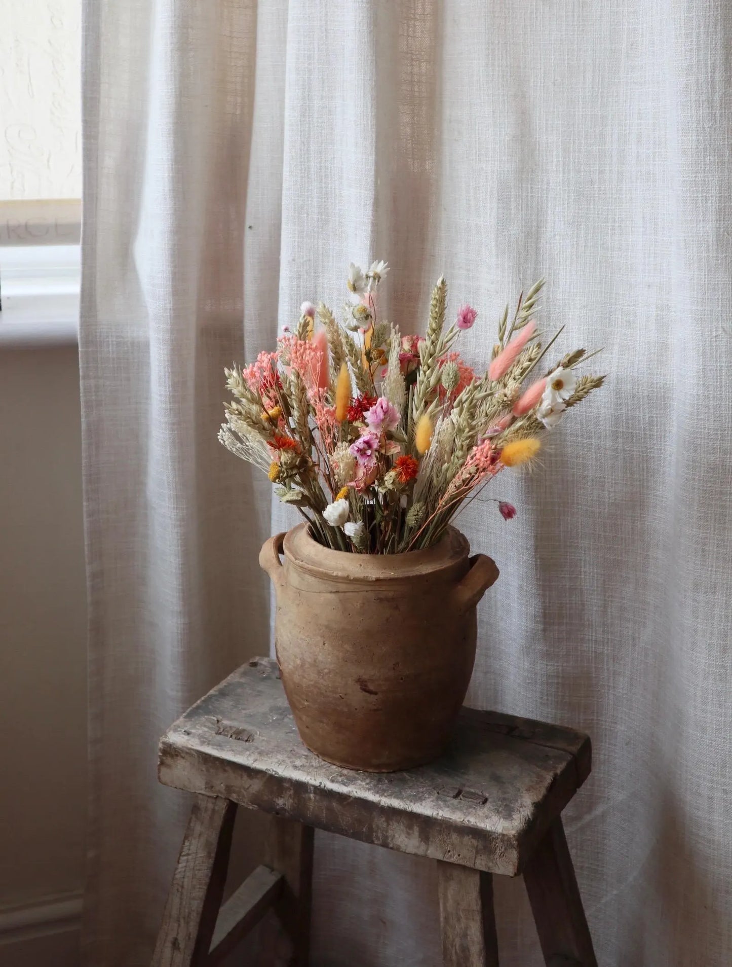 Delia Bright Dried Flower Bouquet