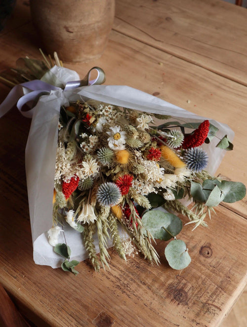 Alma Colourful Dried Flower Bouquet
