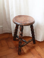 Rustic Bobbin Stool