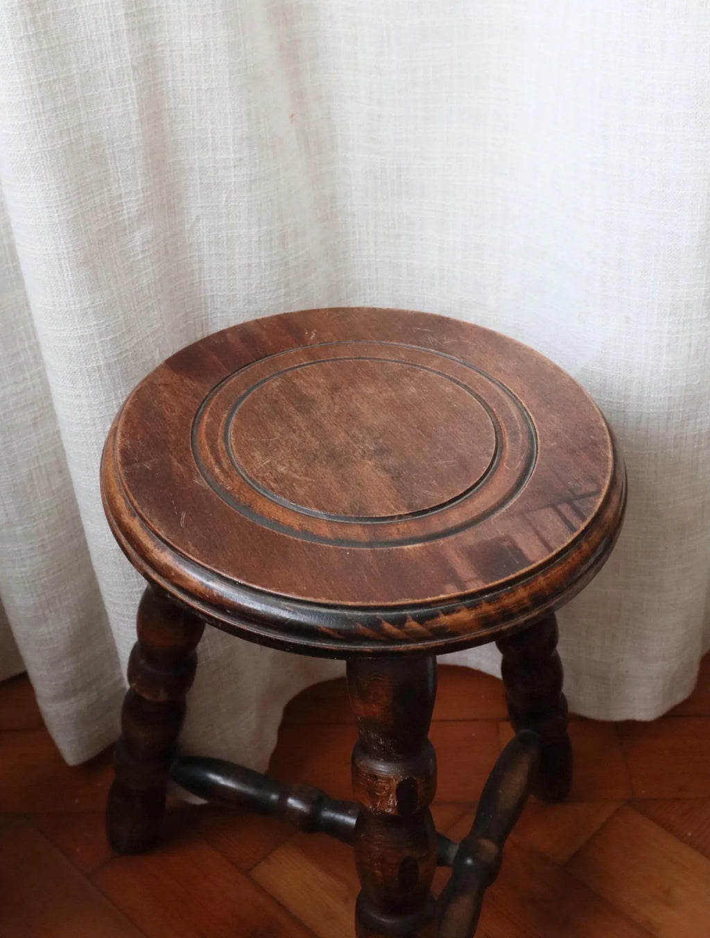 Rustic Bobbin Stool
