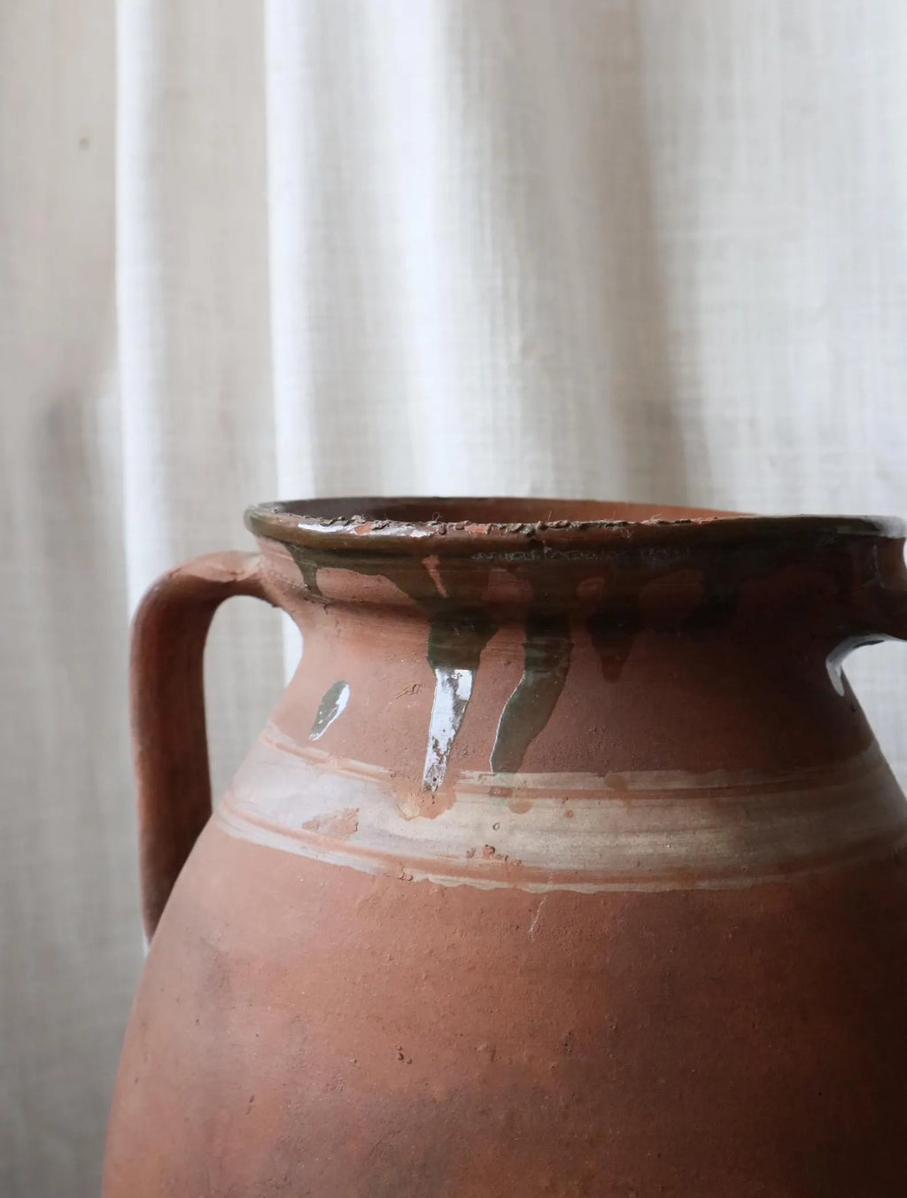 Antique Terracotta Large Vase