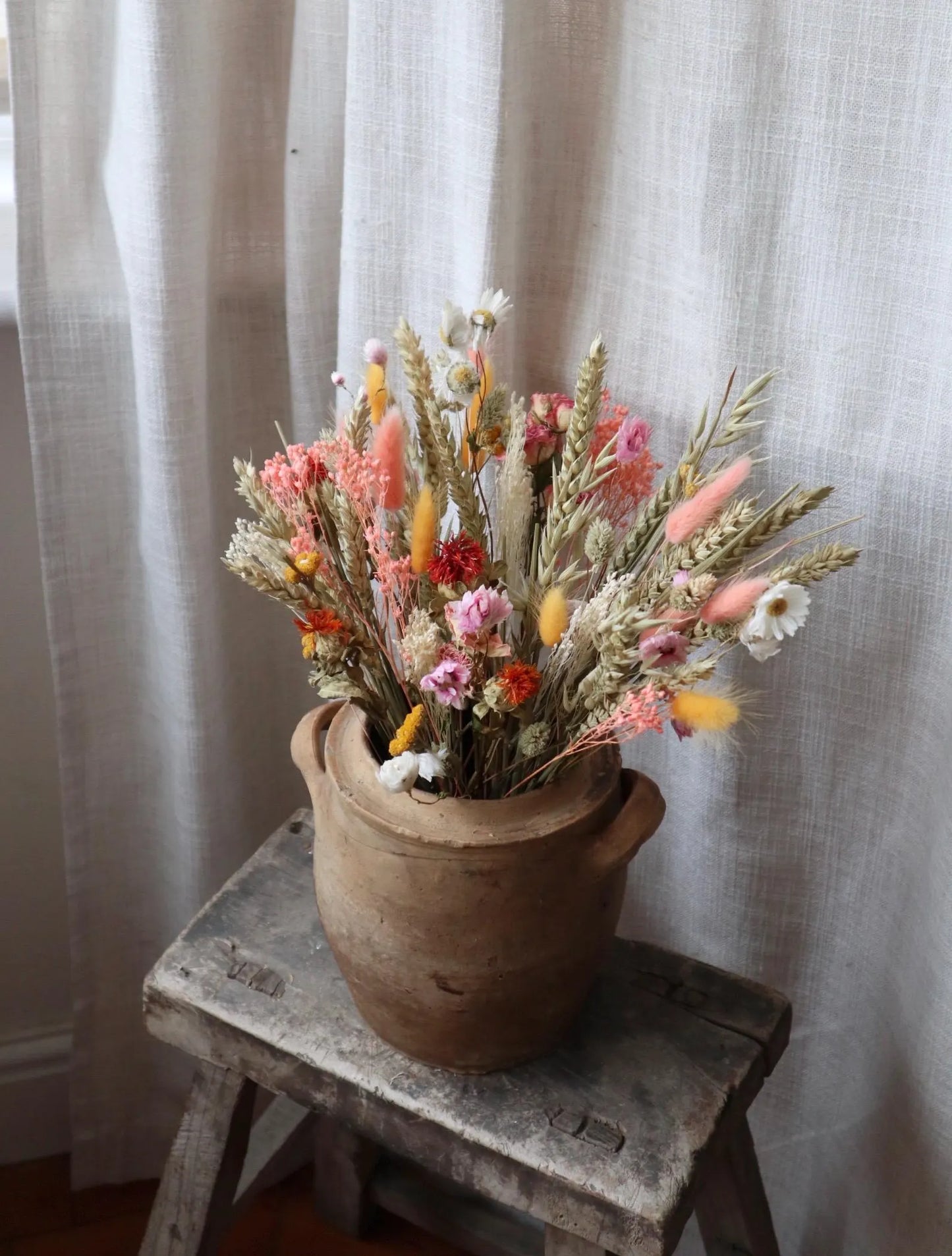 Delia Bright Dried Flower Bouquet