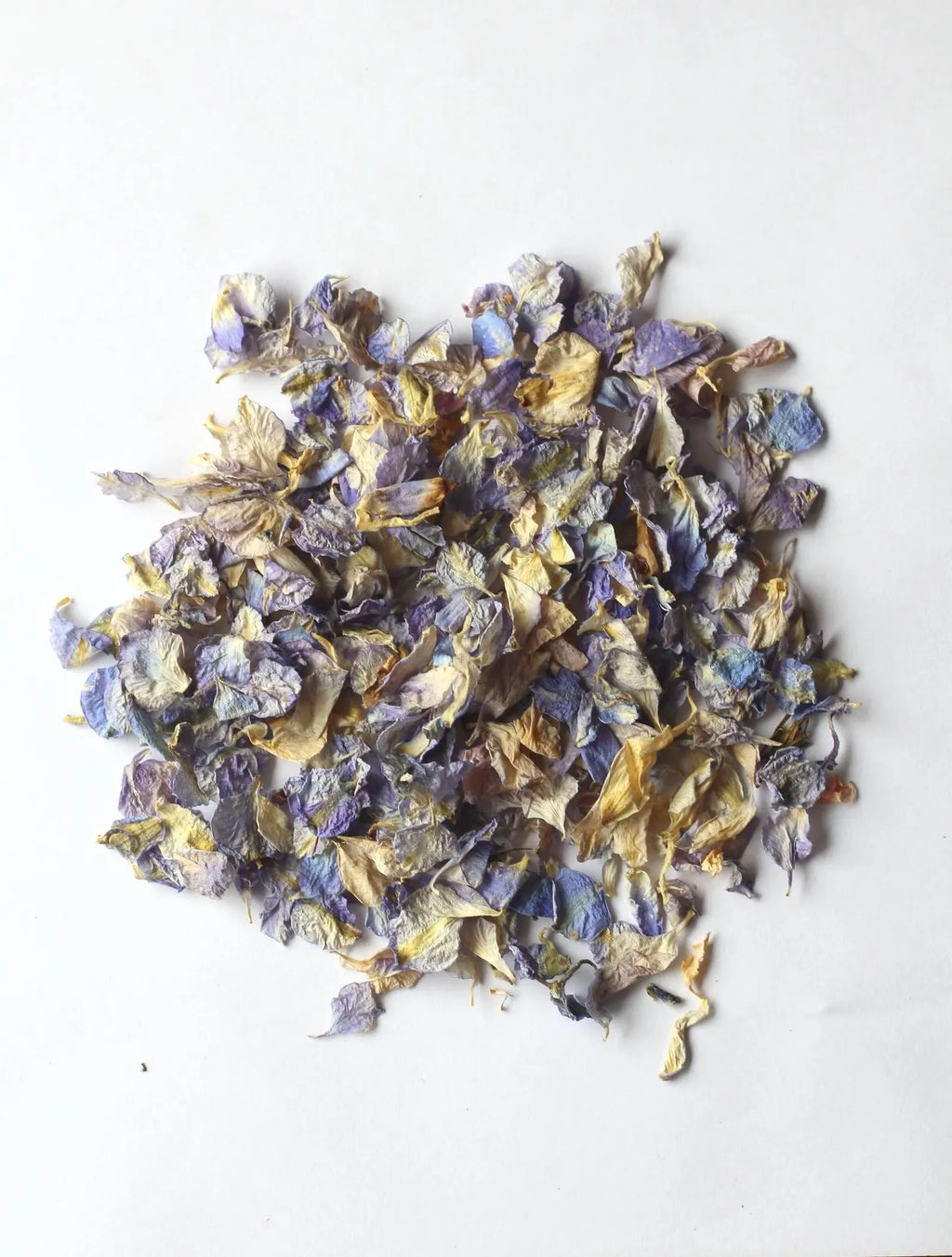 Blue Dried Flower Confetti Bags