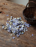 Blue Dried Flower Confetti Bags