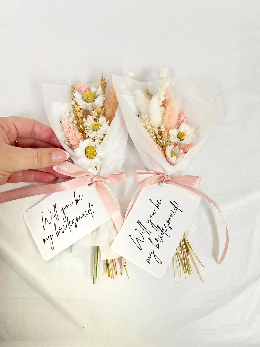 Mini Bridesmaid Proposal Bouquets