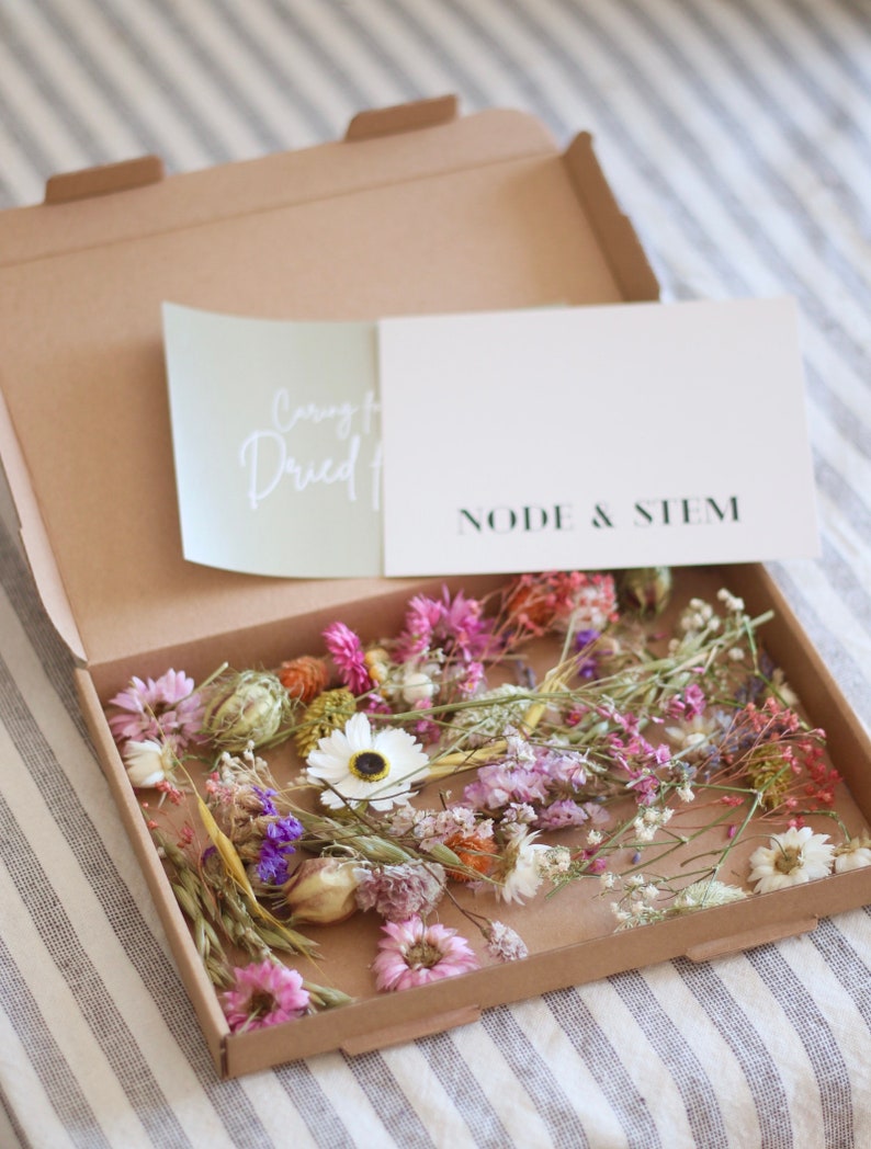 Dried Flower craft box