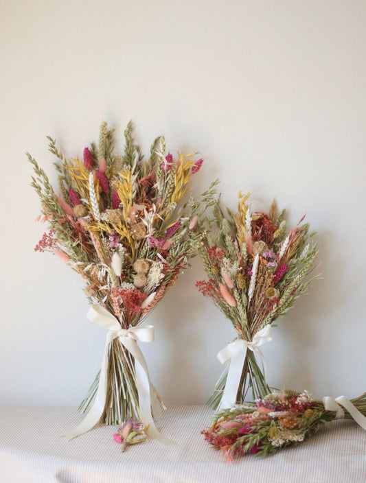 Wildflower Bridal Dried Flower Bouquet